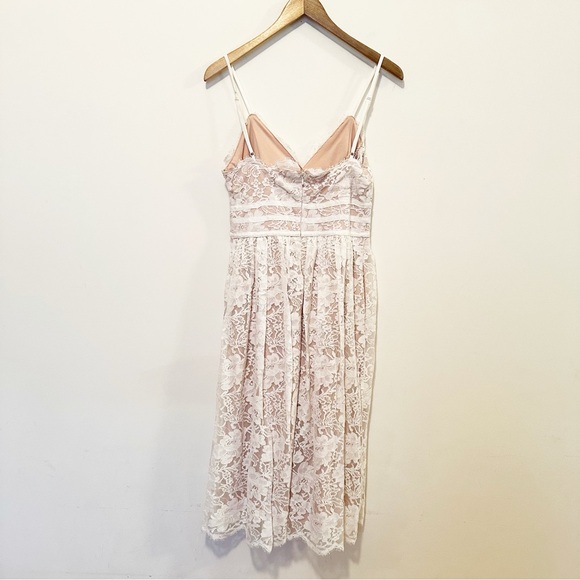 Lulus Treasure Me White Lace Midi Dress - Picture 8 of 9